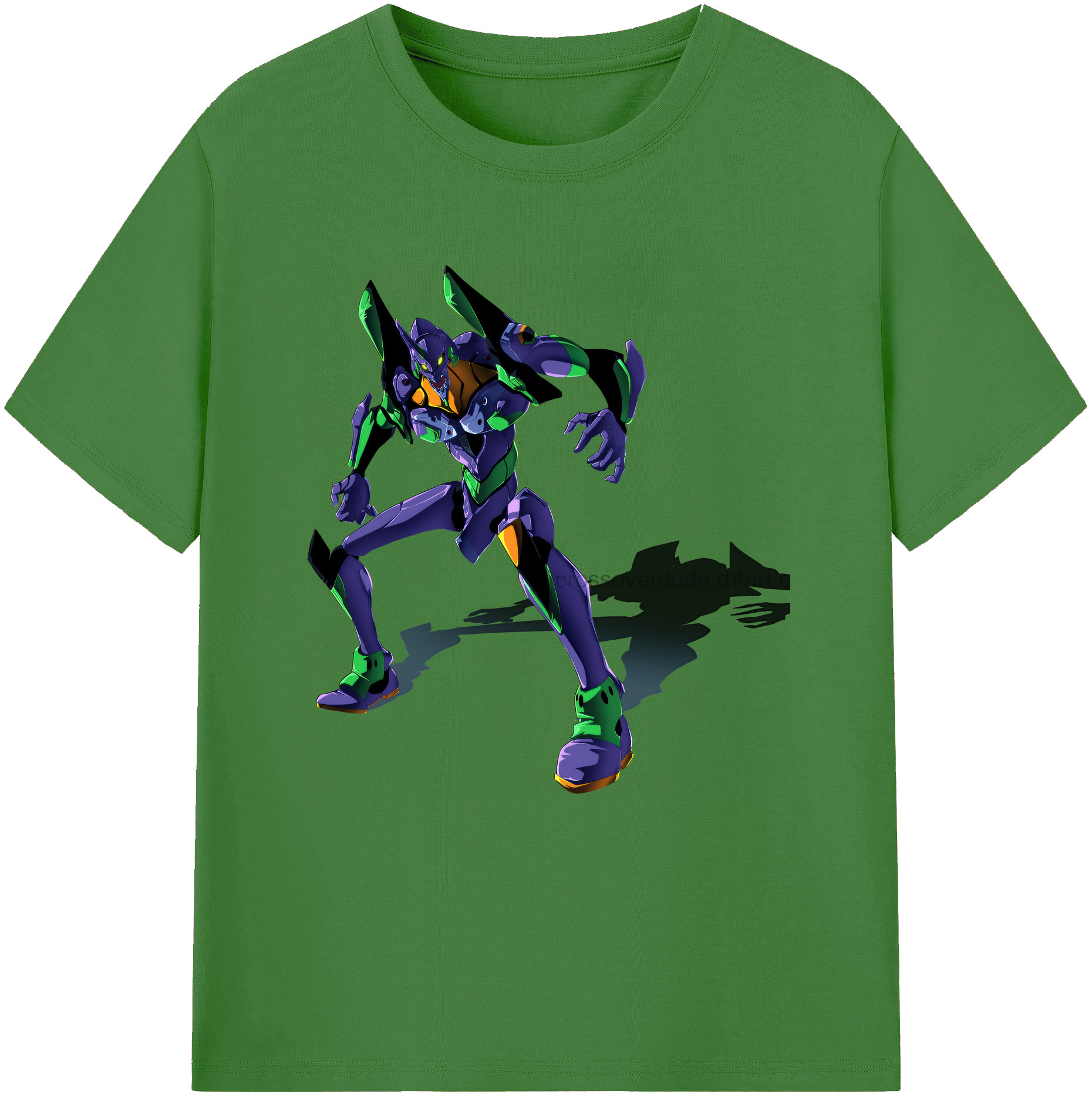 （画像用） EVA 新世紀エヴァンゲリオン レディースカジュアルプリントTシャツ（綿100％）